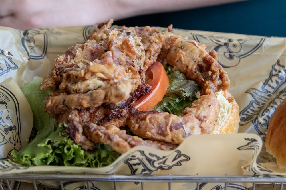 softshell crab sandwich