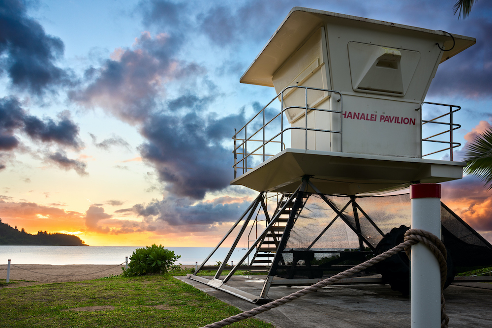 kauai beach lifeguard