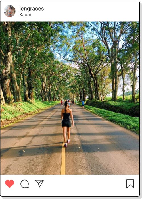 The Kauai Marathon Tunnel of Trees Koloa Poipu