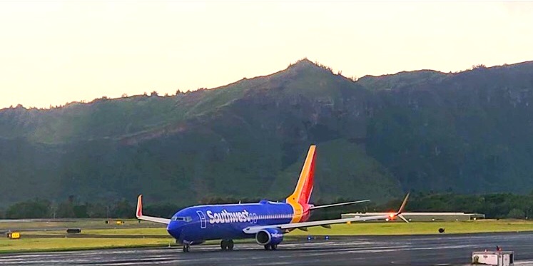 Southwest Airlines LIH Kauai Hawaii