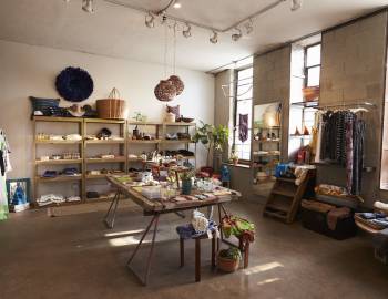 inside a boutique store