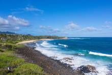 beach in kauai during the day